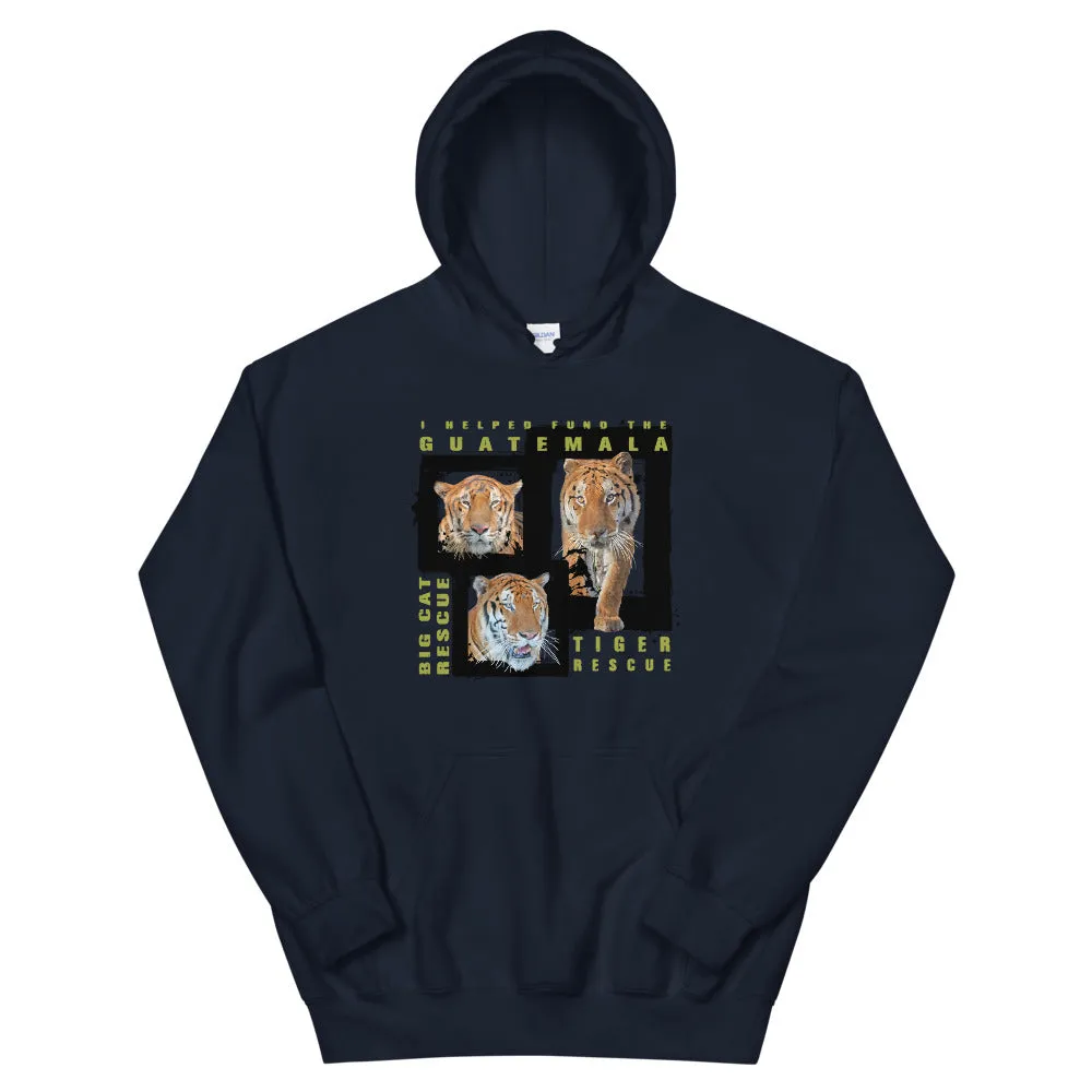 Sweatshirt - Guatemala Tiger Rescue Hoodie (Up to 5x)