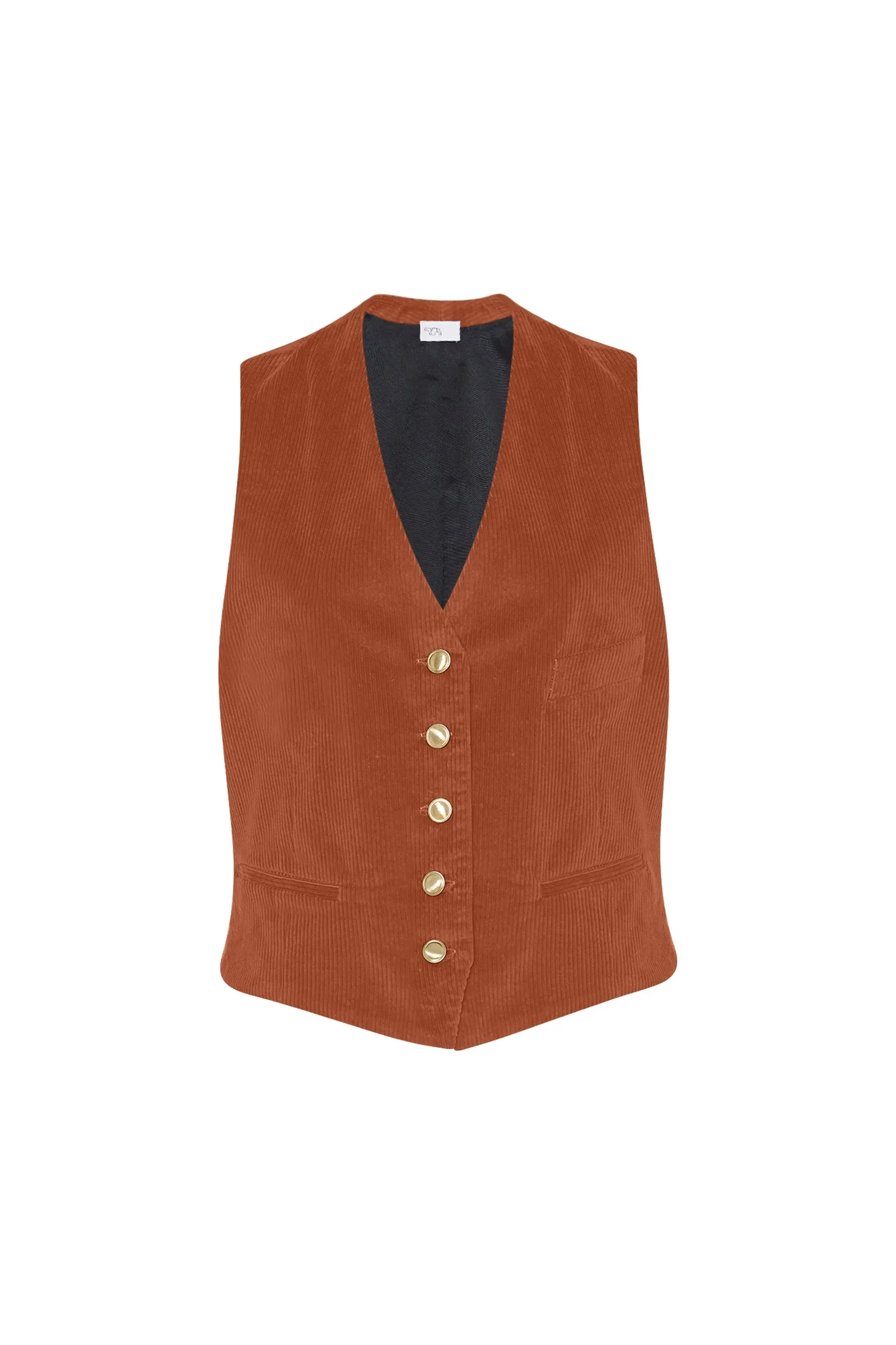 TAILORED VEST - CORDUROY