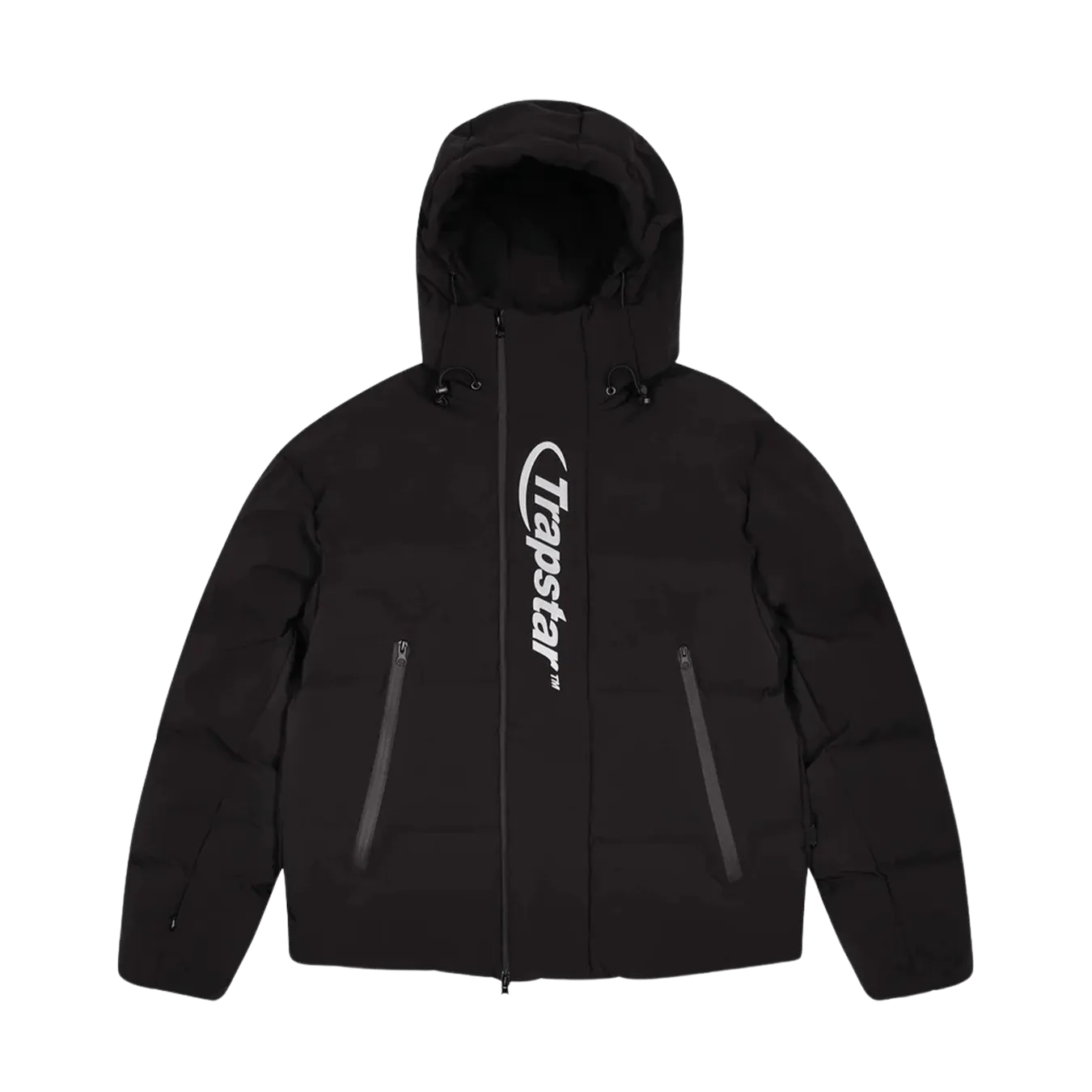 Trapstar Hyperdrive Technical Puffer - Black/Reflective