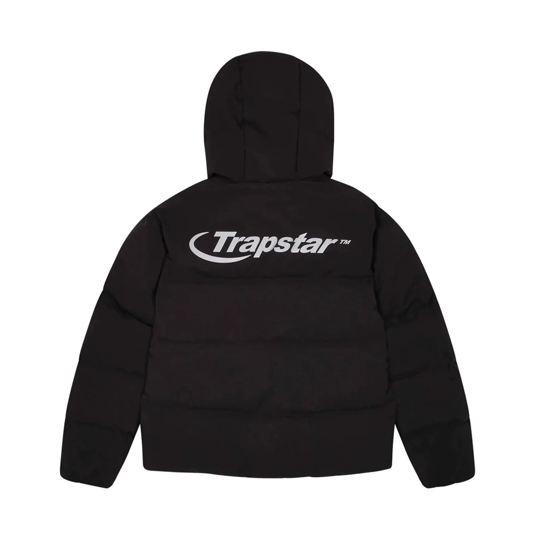 Trapstar Hyperdrive Technical Puffer - Black/Reflective