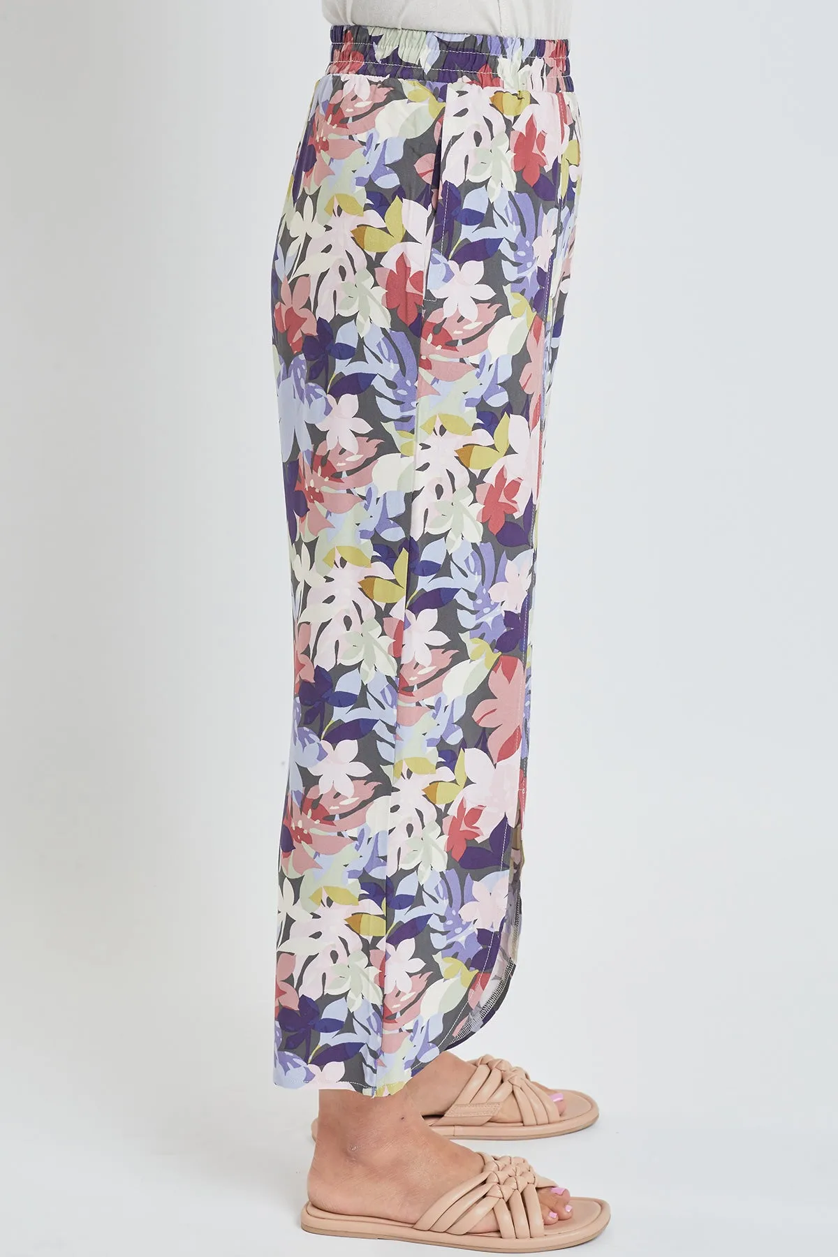 Women´s  Linen Lounge Pants with Front Slit