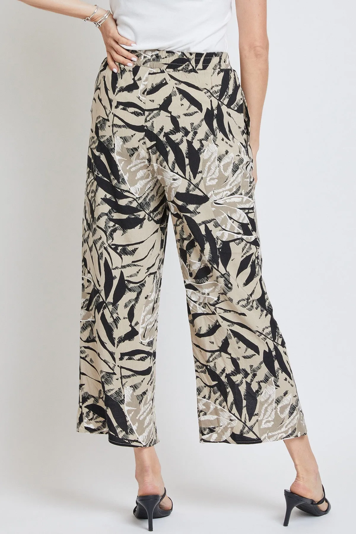 Women´s  Linen Lounge Pants with Front Slit