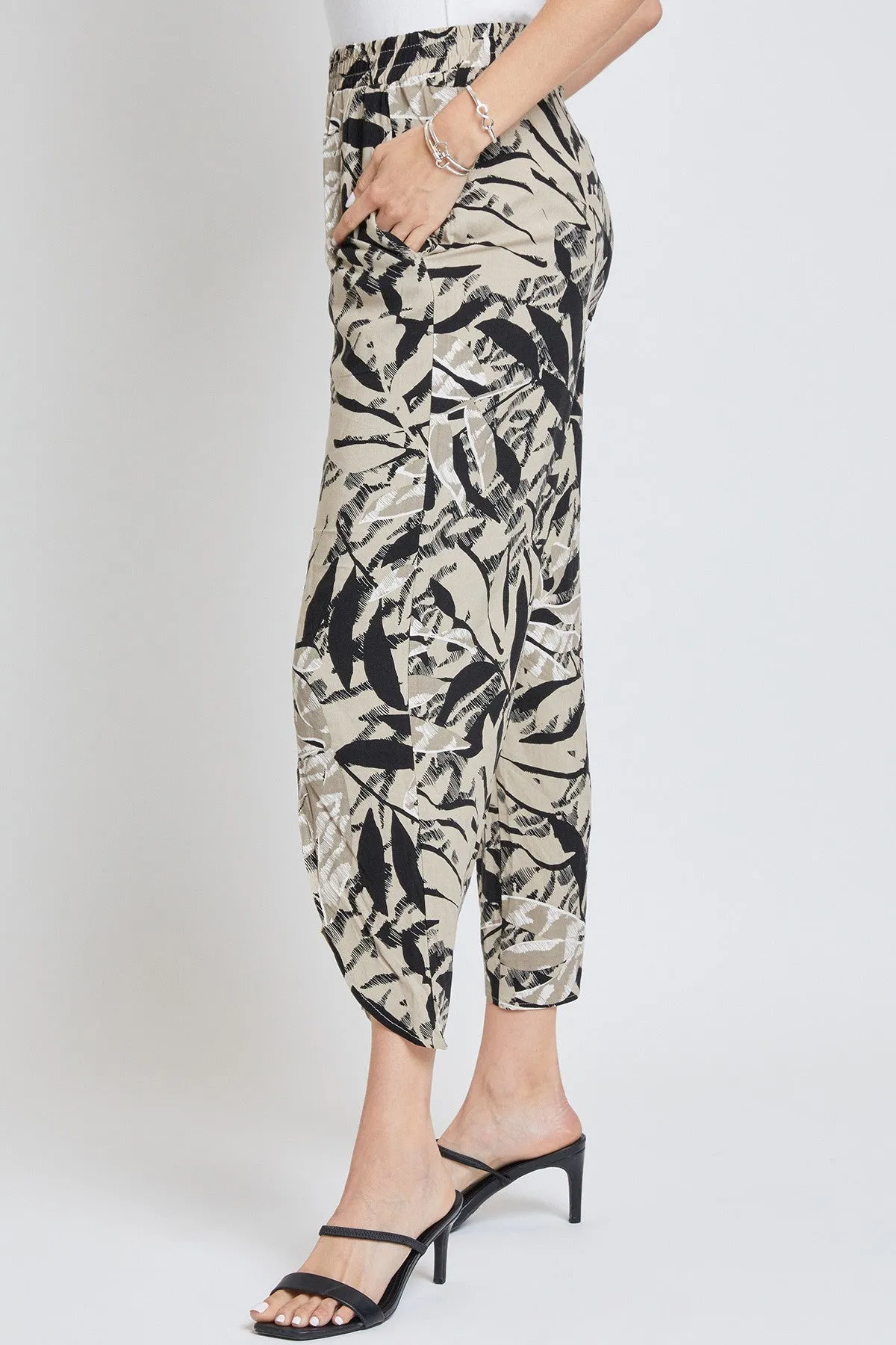 Women´s  Linen Lounge Pants with Front Slit