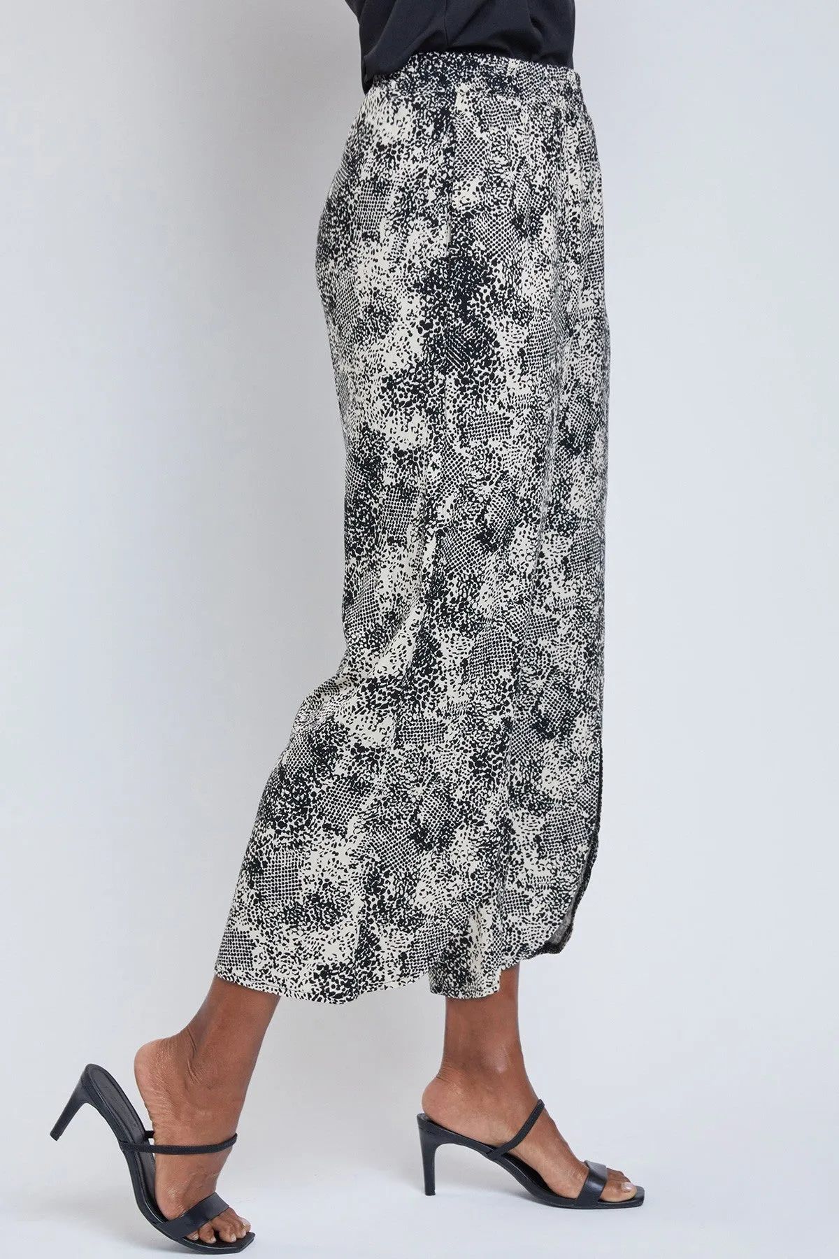 Women´s  Linen Lounge Pants with Front Slit